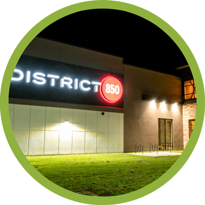 Exterior of District 850.